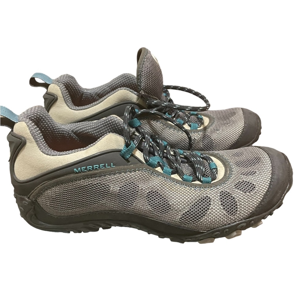 Merrell Chameleon Arc Pure Grey Aqua Performance Outdoor Shoes Women’s Size 7